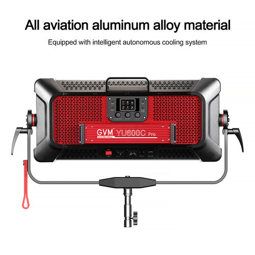 Lámpara GVM PRO YU600C RGB&Bicolor Studio Softlight Panel