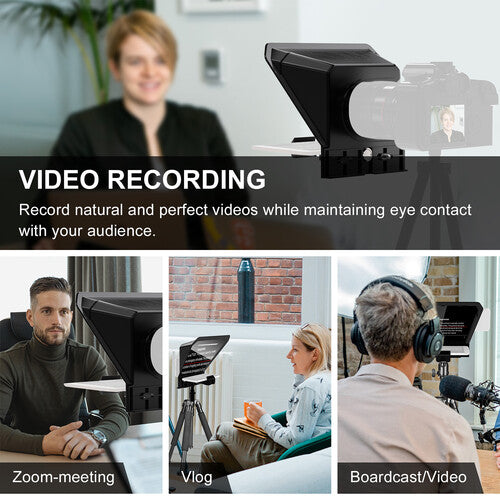 Teleprompter GVM TQ-S para teléfonos inteligentes