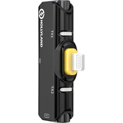 Micrófono Lavalier Dual Hollyland Lark C1 Lightning para iOS