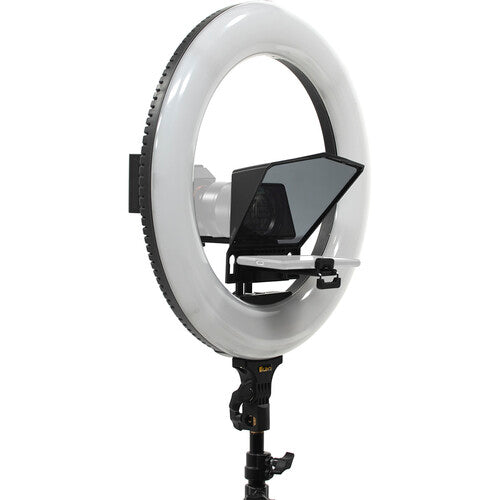 Teleprompter con Aro de Luz de 18" Ikan HomeStream HS-Prompter-RL