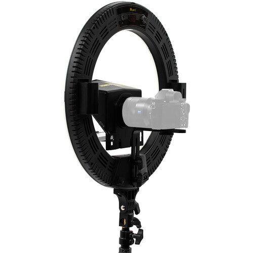 Teleprompter con Aro de Luz de 18" Ikan HomeStream HS-Prompter-RL