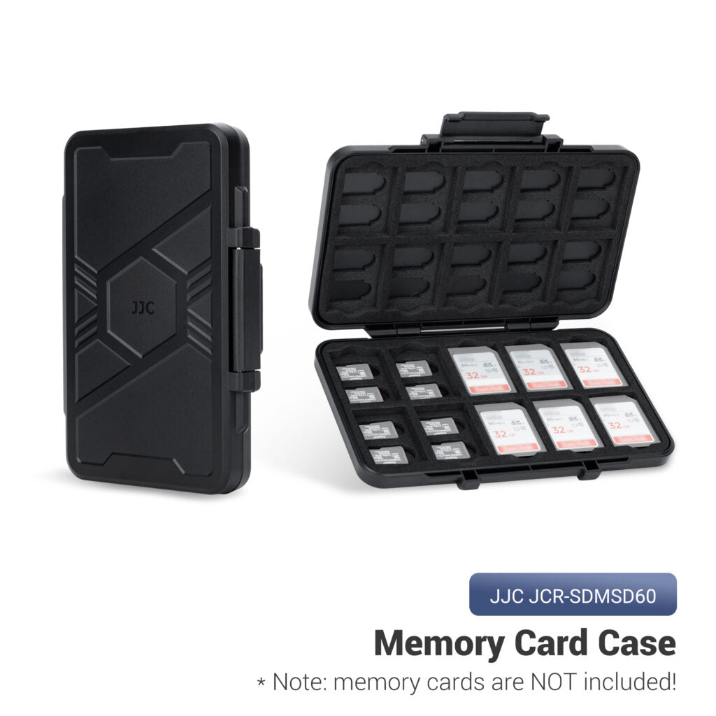 Estuche para Memorias JJC JCR-SDMSD60 (20SD, 40MSD)