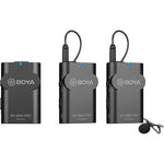 Kit Dual Lavalier Inalámbrico Boya BY-WM4 PRO-K2