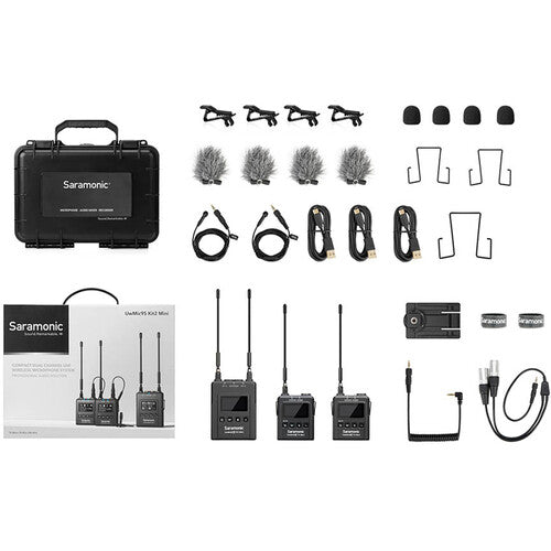 Kit Dual micros Lavalier Saramonic UwMic9S Kit 2 Mini