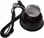 Kit Strobe Weifeng M-300 incluye 1 Monolight 300w, 1 Pedestal y 1 Sombrilla dorado/negro