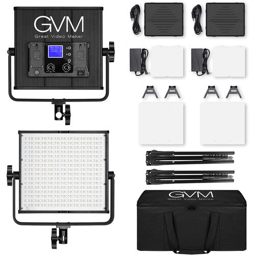 Kit de 2 Lámparas GVM 50RS2L RGB