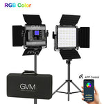 Kit de 2 Lámparas GVM 800D RGB Studio