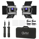 Kit de 2 Lámparas GVM 800D RGB Studio