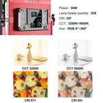 Kit de 3 lámparas GVM 1200D-3L