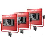 Kit de 3 lámparas GVM 1200D-3L