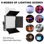 Kit de 3 Lámparas GVM 50RS3L RGB