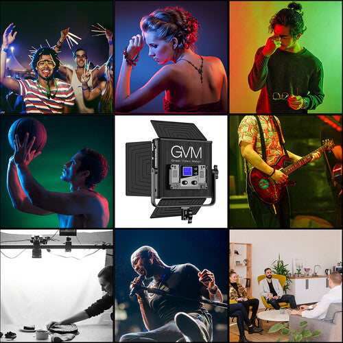 Kit de 3 Lámparas GVM 50RS3L RGB