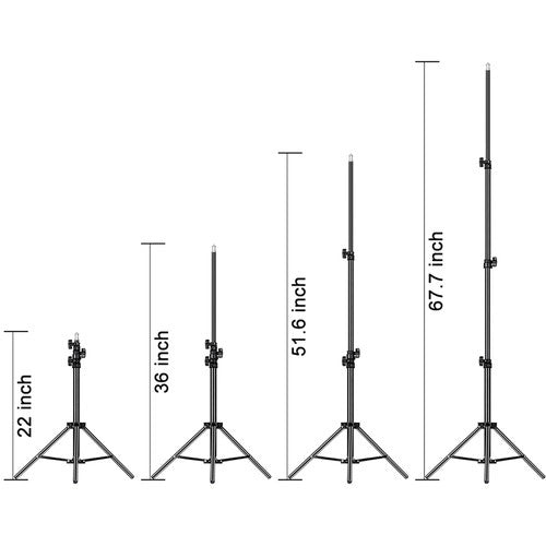 Kit de 3 Lámparas GVM 560AS BICOLOR