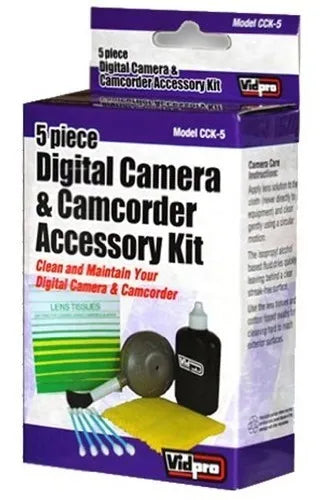 Kit de Limpieza para Cámara VidPro CCK-5