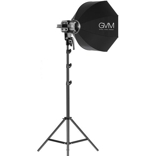 Kit GVM Softbox LS-P80S con Lámpara Led y Pedestal