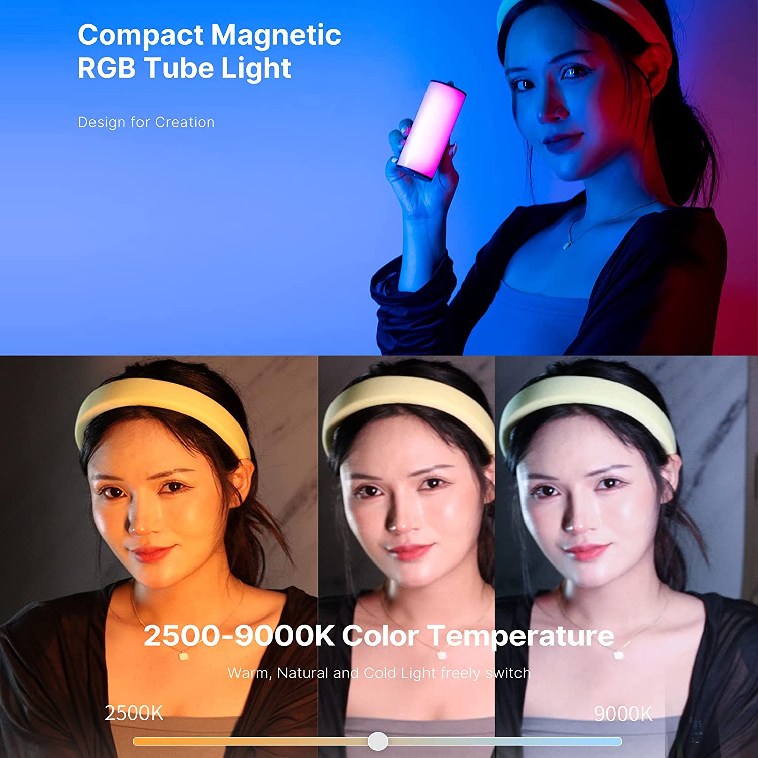 Lámpara Barra Ulanzi RGB I-Light (2637)