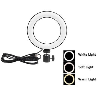 Lámparas Anillo Mini 5" Puluz con ball head