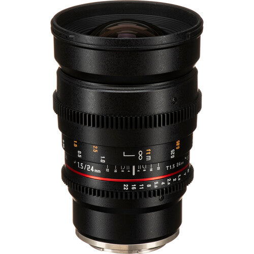 Lente Rokinon 24mm T1.5 Cine DS Lens Montura Sony E