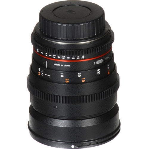 Lente Rokinon 24mm T1.5 Cine Lens Montura Canon