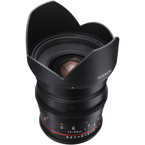 Lente Rokinon 24mm T1.5 Cine Lens Montura Canon
