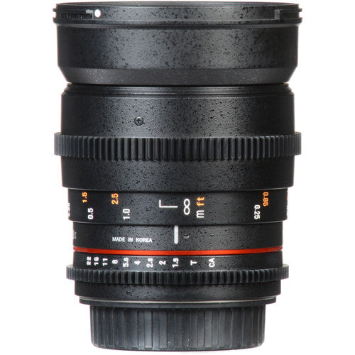 Lente Rokinon 24mm T1.5 Cine Lens Montura Canon