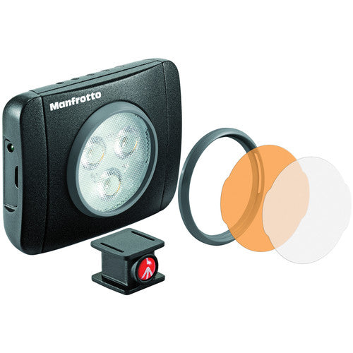 Lámpara Manfrotto Serie Lumie Art de 3 Led (MLUMIEPL-BK)
