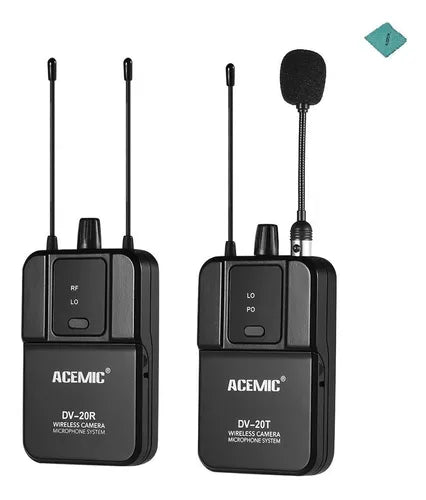 Micrófono Lavalier Inalámbrico Acemic DV-20
