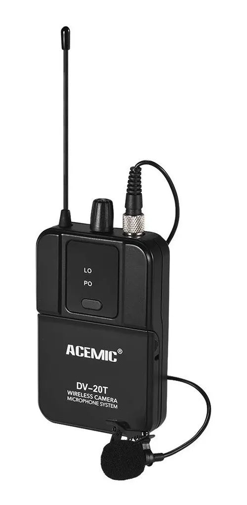 Micrófono Lavalier Inalámbrico Acemic DV-20
