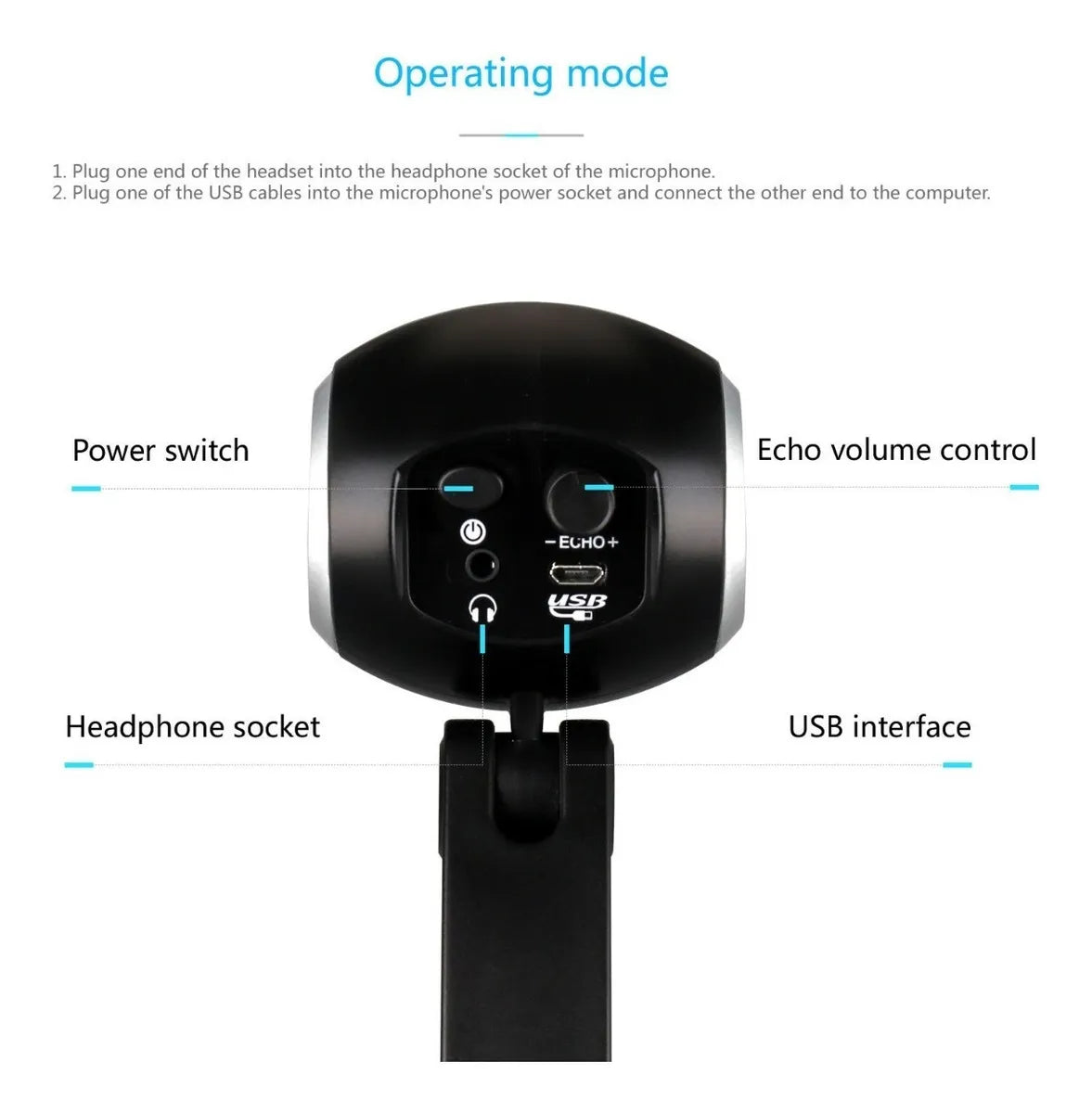 Micrófono para Computadora Acemic PCM90