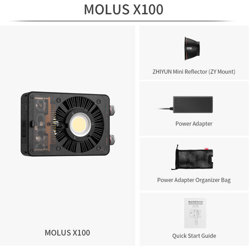 Lámpara Zhiyun Molus X100