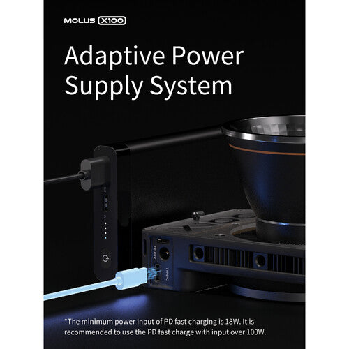 Lámpara Zhiyun Molus X100