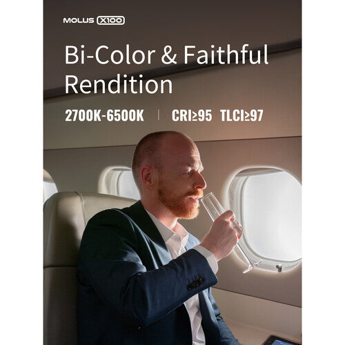 Lámpara Zhiyun Molus X100