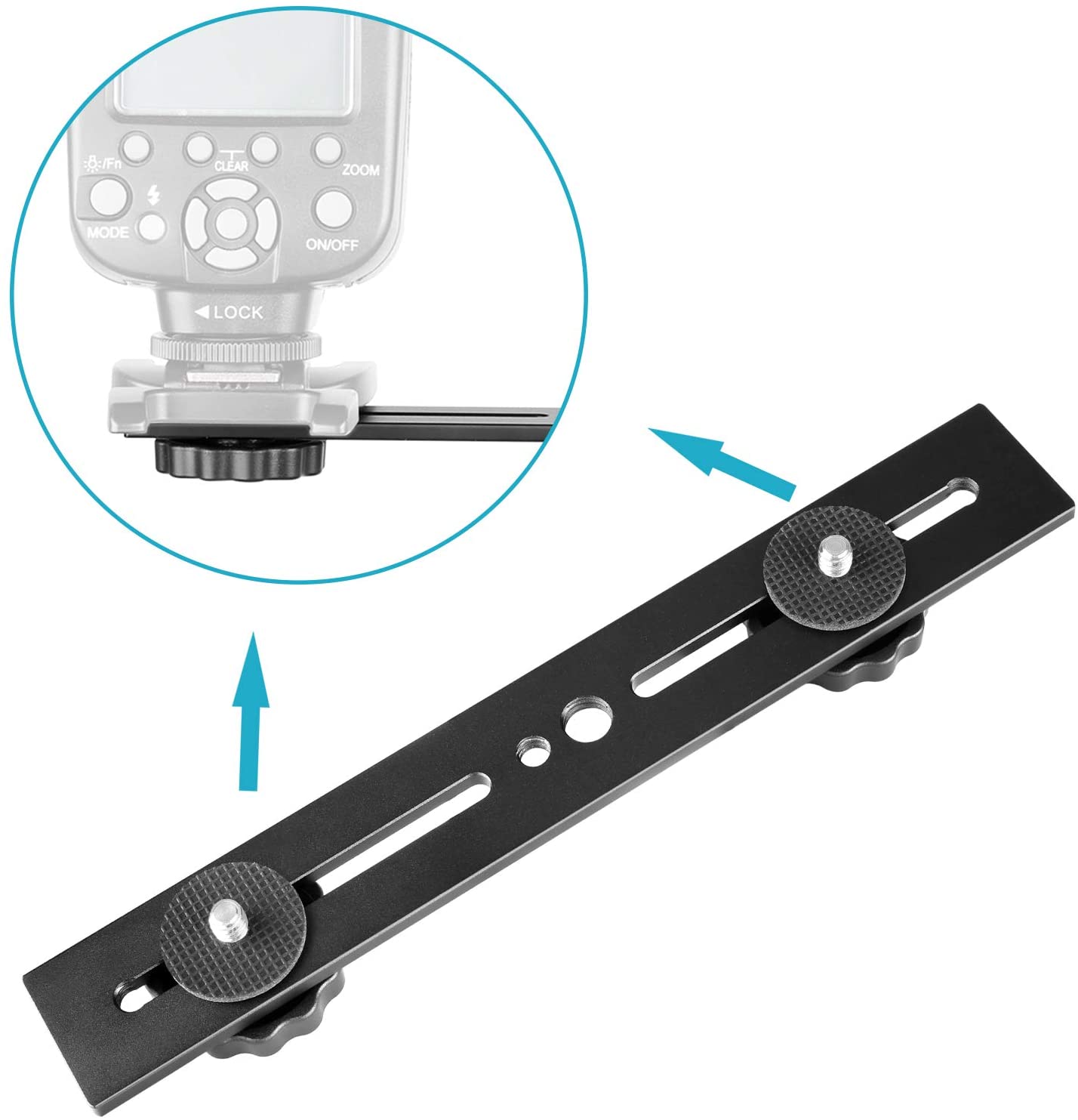 Soporte Adaptador para Tripié Neewer Dual