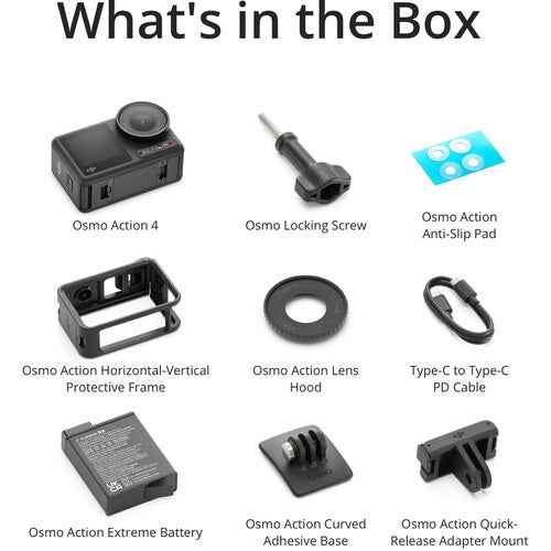 Cámara DJI Osmo Action 4 Standard Combo