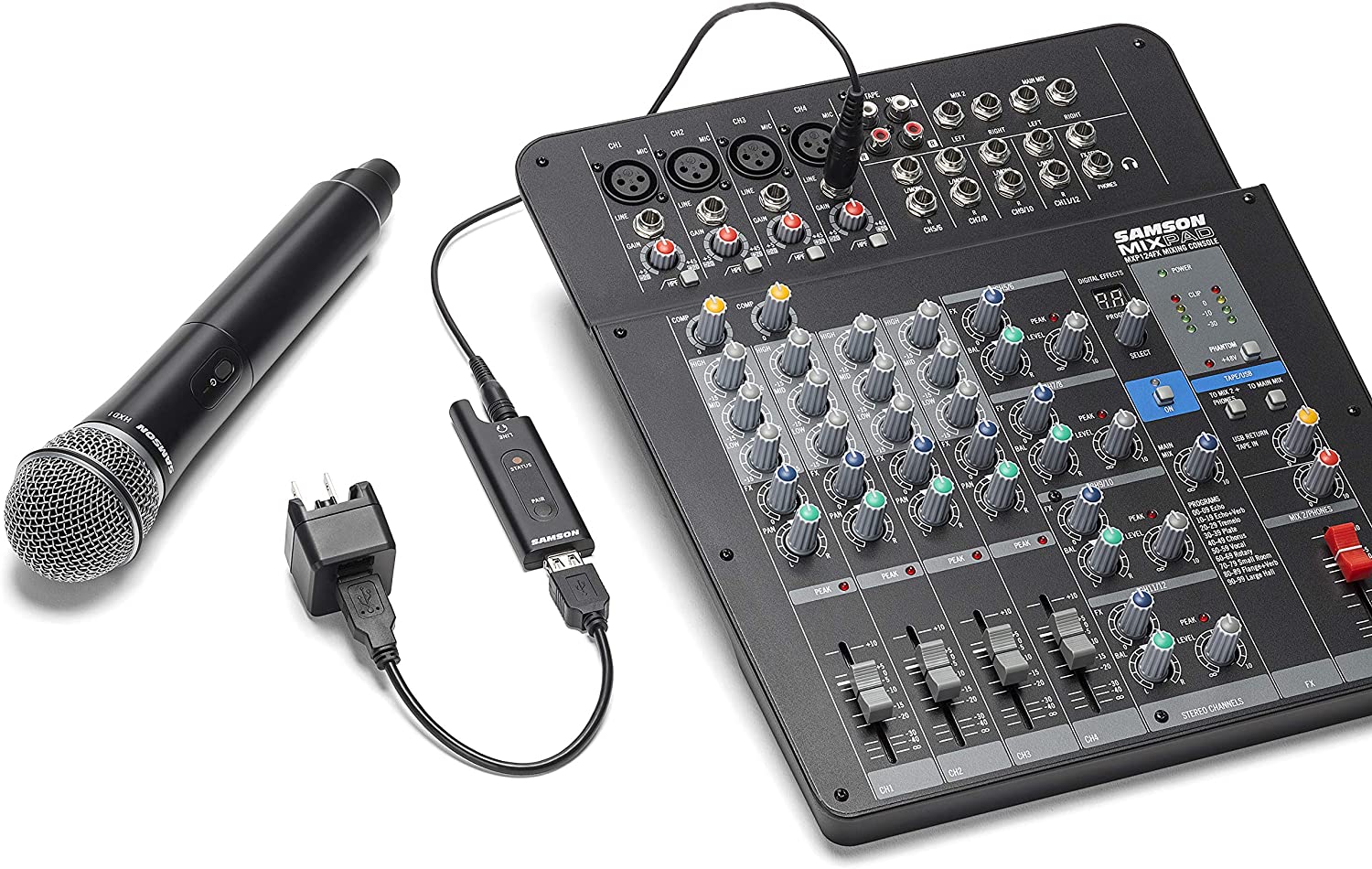 Micrófono de Mano Samson XPD2 USB Digital SWXPD2HQ6