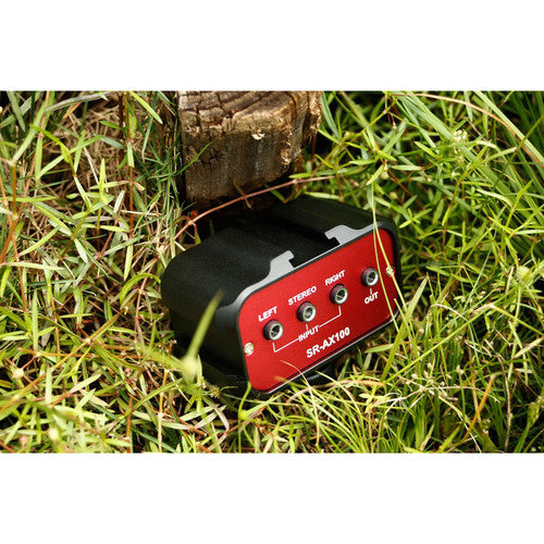 Adaptador de Audio Saramonic SR-AX100 3.5mm a XLR para DSLR