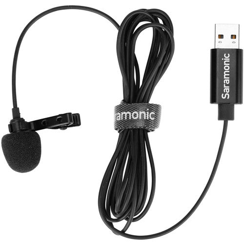 Micrófono Lavalier Saramonic SR-ULM10 USB para Computadora