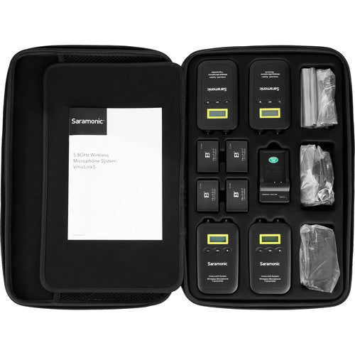 Kit Tres Lavalier inalámbricos Saramonic VmicLink5