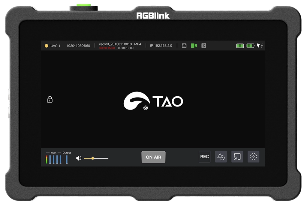 RGBLink TAO 1pro Monitor-Livestreaming-Switcher-Grabador