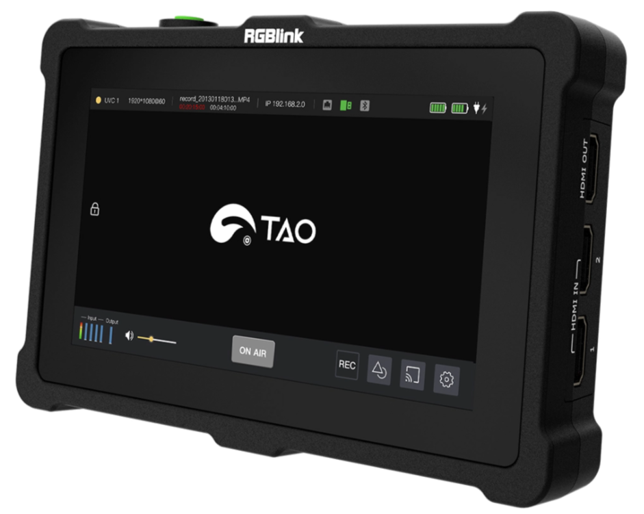 RGBLink TAO 1pro Monitor-Livestreaming-Switcher-Grabador