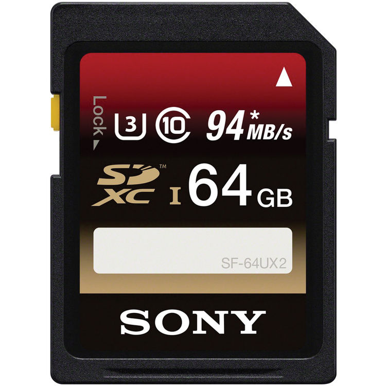 Tarjeta Sony SDXC de 64GB 94MB/s