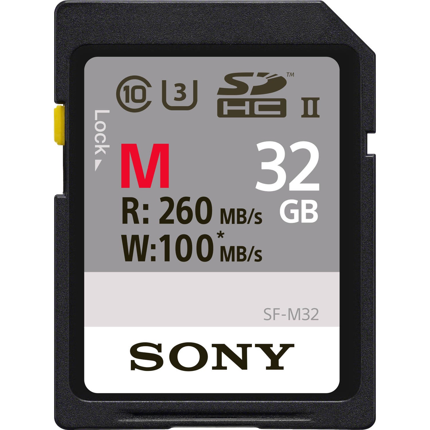 Tarjeta Sony SF-M Series SDHC de 32GB R:260MB/s W:100MB/s