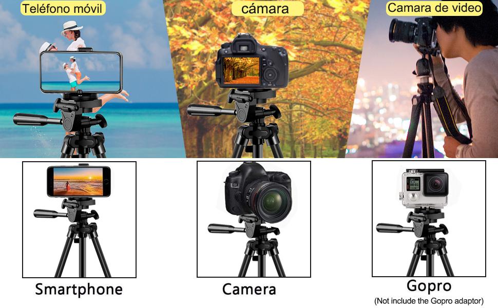 Tripié para Celular y cámara 380A