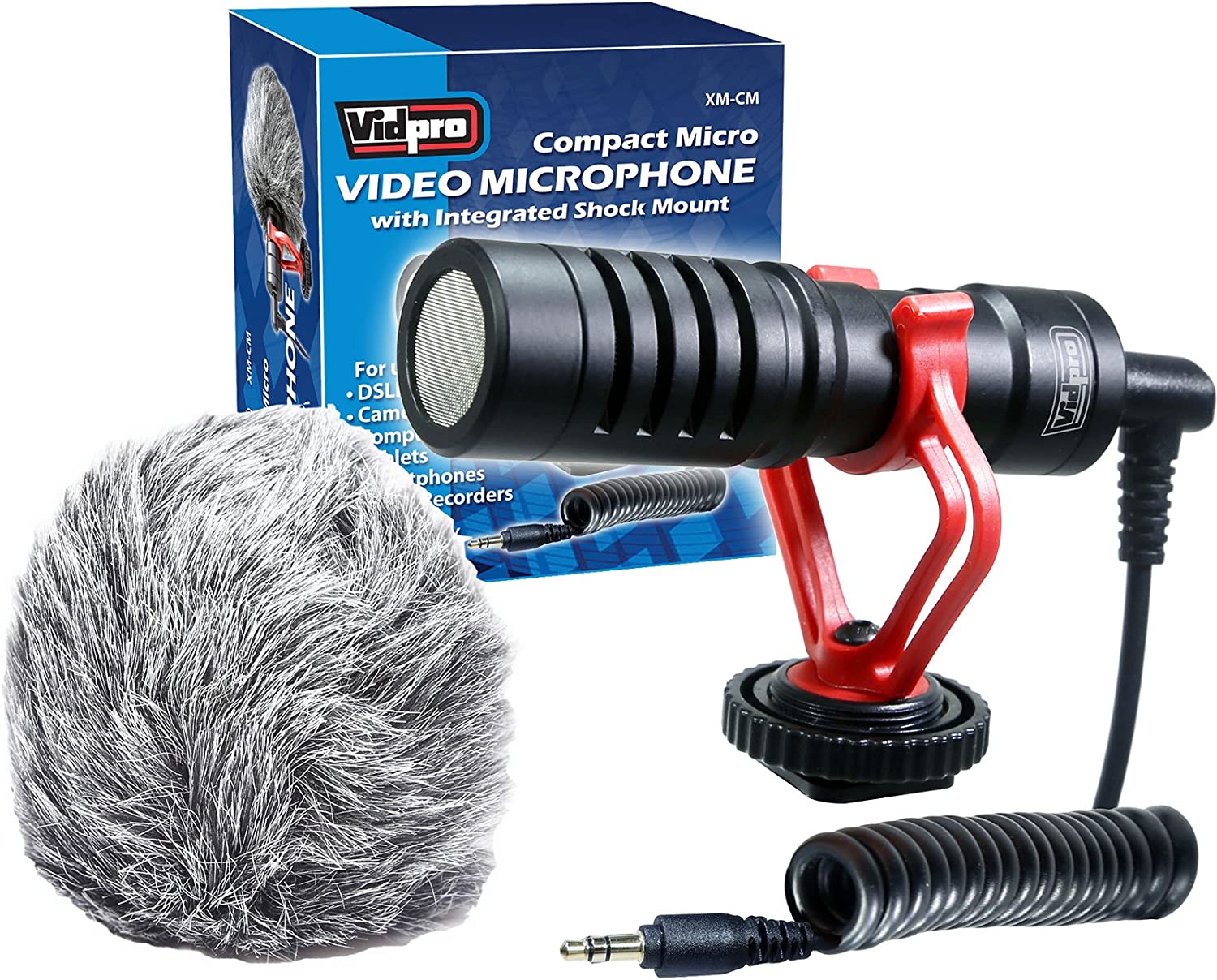 Kit de Micrófono Shotgun Vidpro XM-CM