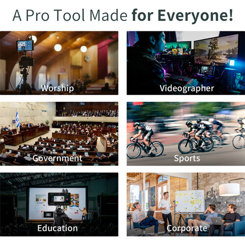 Dispositivo Portátil para Live Streaming Yololiv Yolobox,Todo en 1