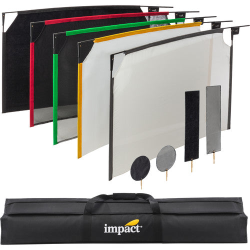 Kit de Banderas Impact PortaFrame Scrim (24 x 36")