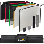 Kit de Banderas Impact PortaFrame Scrim (24 x 36")