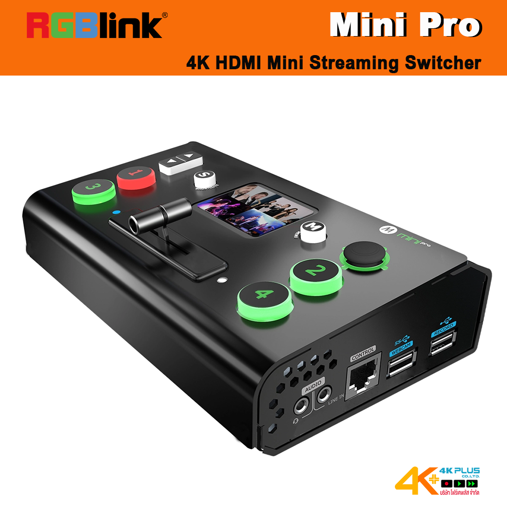 RGBLink Mini-PRO 4k Streaming Switcher