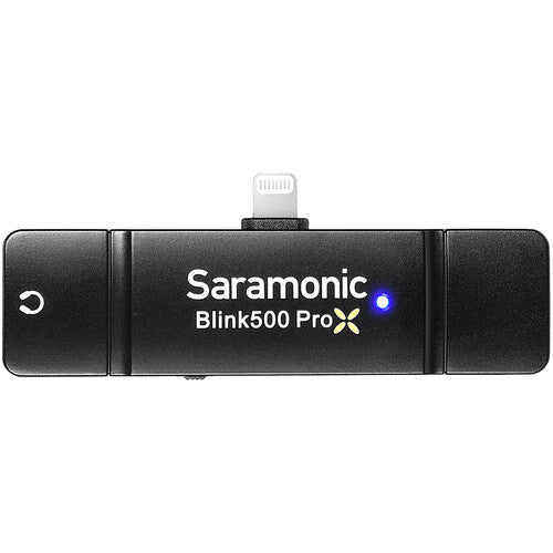 Micrófono Lavalier Dual Saramonic Blink500 ProX B4 para Lightning iOS
