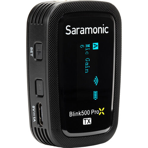 Micrófono Lavalier Dual Saramonic Blink500 ProX B4 para Lightning iOS